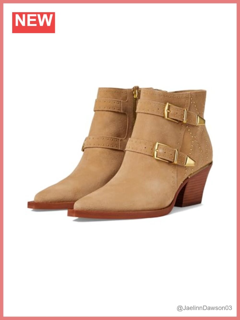 Dolce Vita Ronnie Western Ankle Bootie